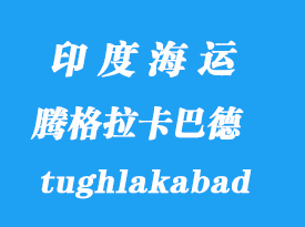印度海運港口:騰格拉卡巴德(icd tughlakabad)港口